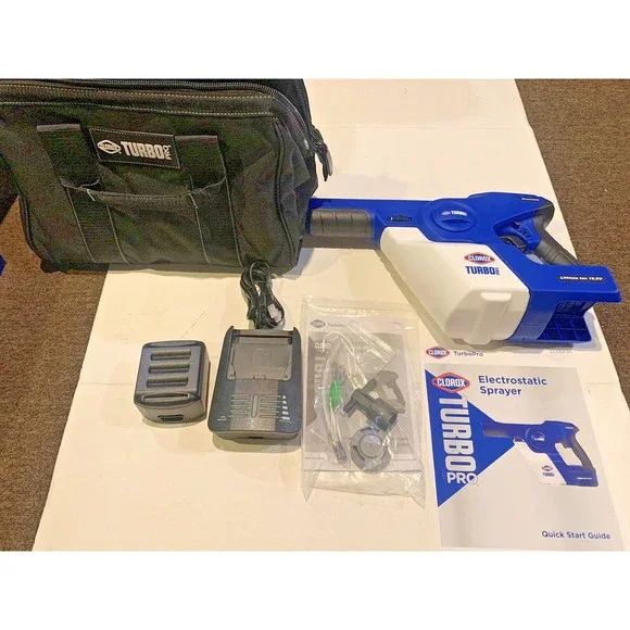 Clorox Turbo Pro Electrostatic Disinfectant Sprayer Cordless - NEW (SEE PHOTOS) - Picture 11 of 12